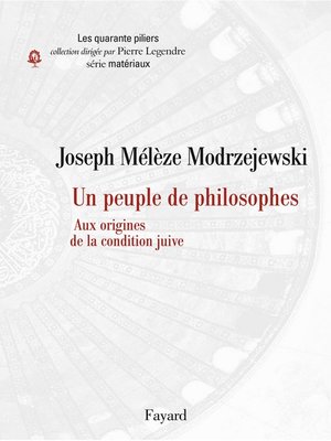 cover image of Un peuple de philosophes